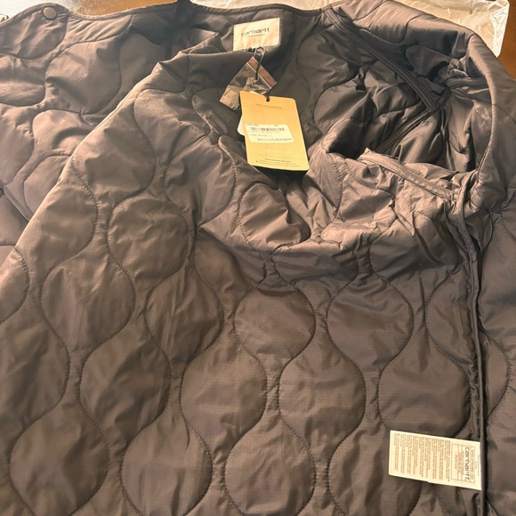 ππ€ Carhartt WIP SKYTON Quilted Liner Jacket - Black NWT Size XL π€π - Picture 6 of 14